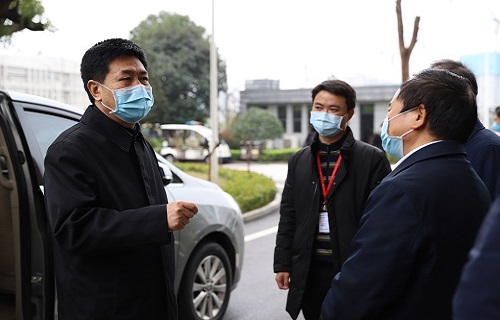 湖南省纪委书记傅奎调研币游生物疫情防控