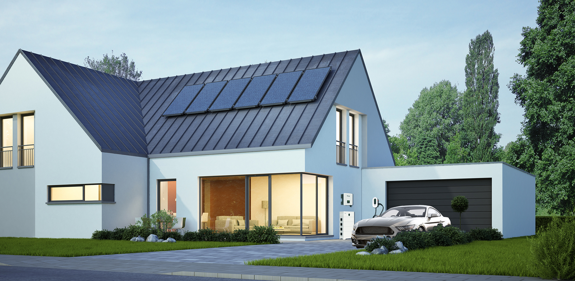 Home energy storage batteries banner for residential use
